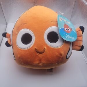 Kellytoy Nemo Squishmallows Disney Plush 8" NWT
